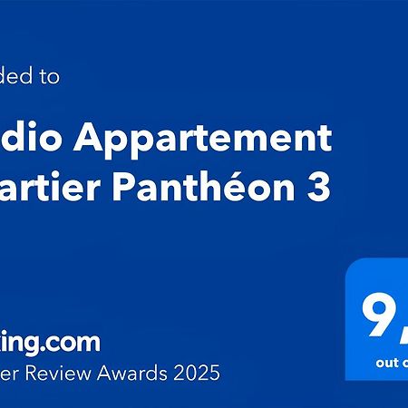 Studio Appartement Quartier Pantheon 3 Free Netflix Paris Exterior photo