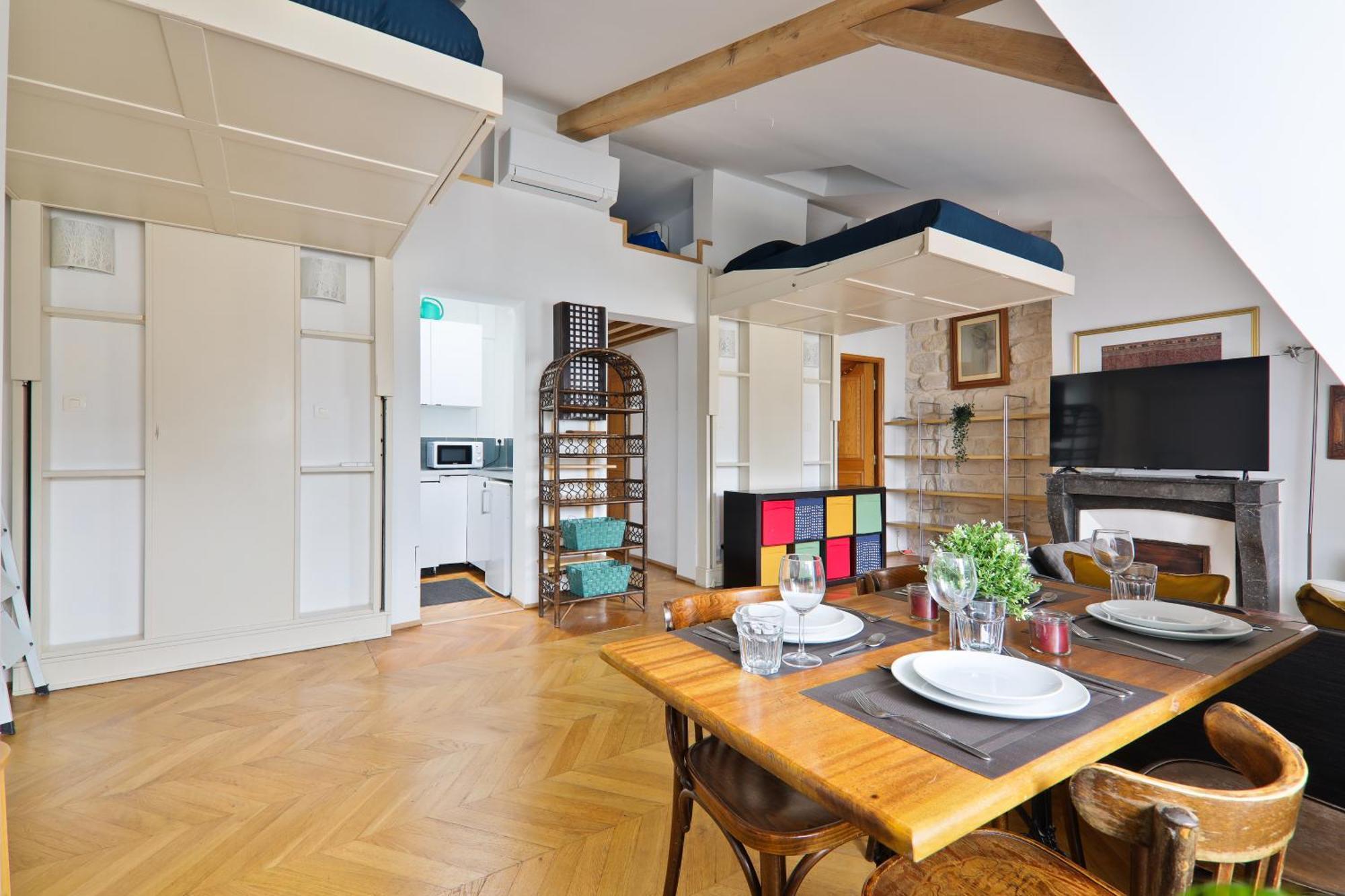 Studio Appartement Quartier Pantheon 3 Free Netflix Paris Exterior photo